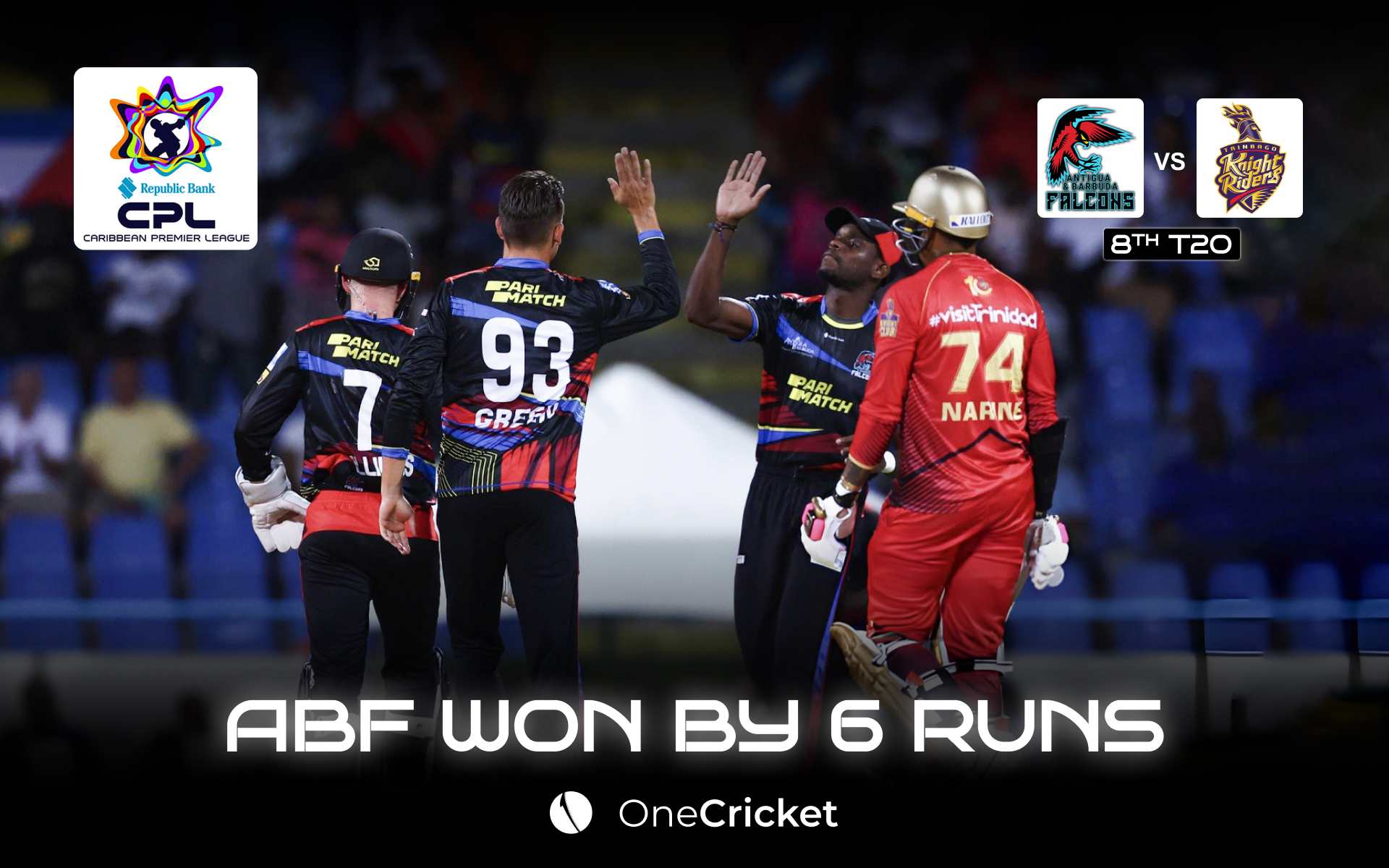 CPL 2024, ABF vs TKR, Match 8 Highlights Falcons Register First Win Of